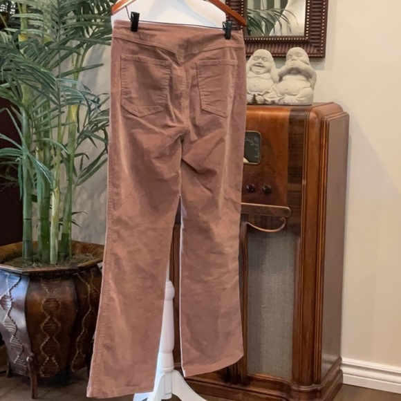 Celebrity pink W31” (sz13) tan/brown lightweight corduroy flare pants - Picture 2 of 4